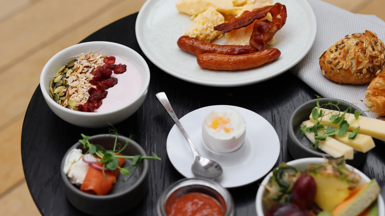 Stor morgenbuffet på Color Hotel Skagen