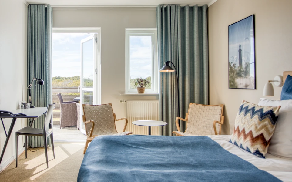 Dobbeltværelse med balkon eller terrasse på Color Hotel Skagen