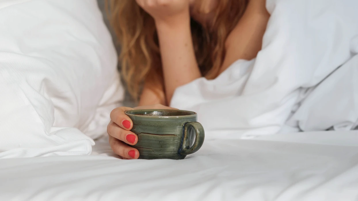 Morgenkaffe i sengen