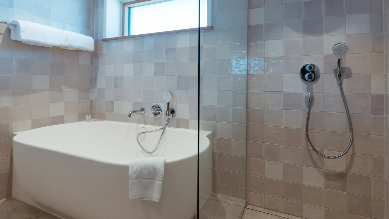 Badekar i suiten på Color Hotel Skagen