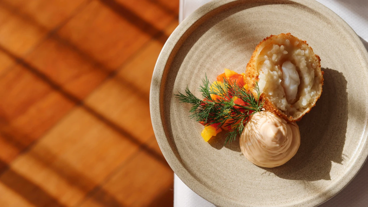 Tapas forret i Restaurant Holger