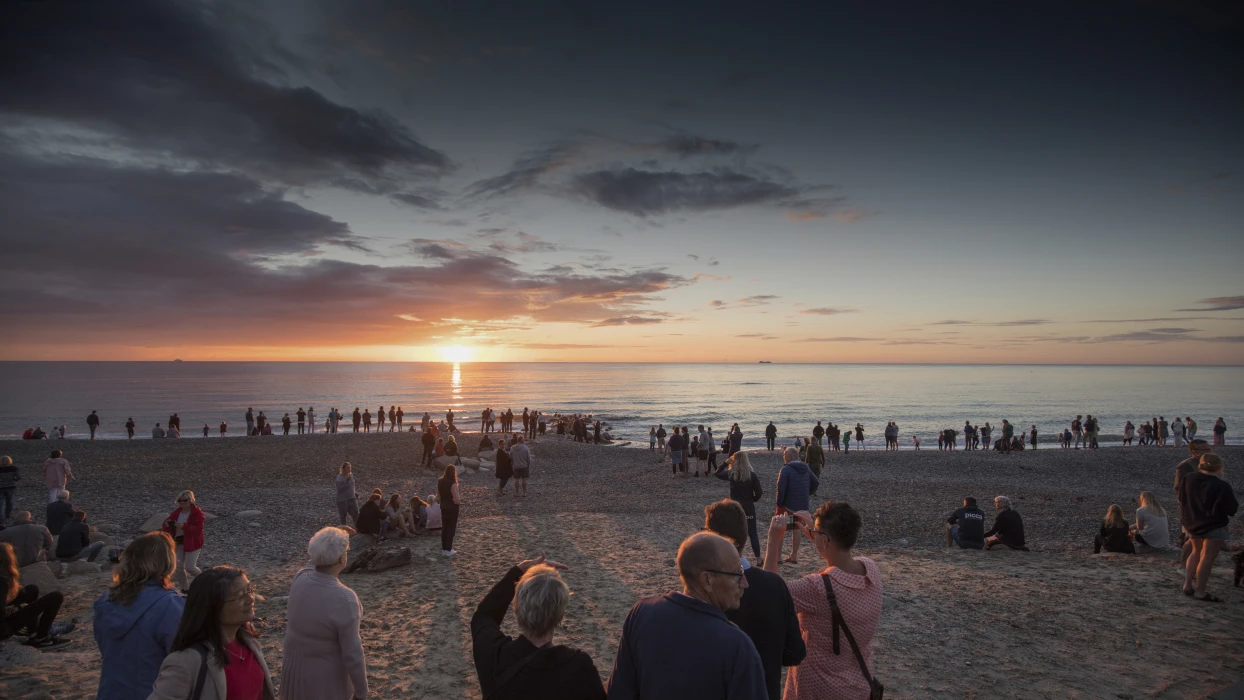 Solnedgangspladsen i Skagen